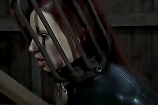 Lusty caning for tough babe
