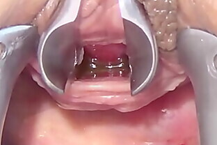 Masturbate Peehole with Toothbrush and Chain into Urethra