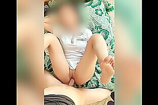 Linda COLEGIALA en mi Cuarto Después de Hacer Tarea! La invité a mi Casa y me la Follé! Video Casero Real!