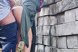 Horny Indonesian Wife Fucked Outdoors.