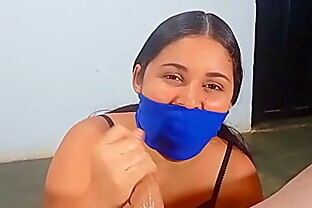 Latina Amateur Gives Gagged Handjob Like A Pro With Facial Cumshot