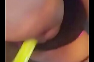 Latina Teen Masturbate while Moaning