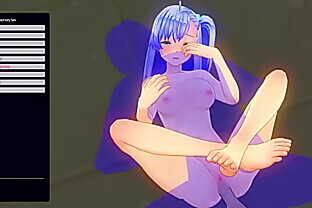 Blue Hair Girl Love Her Soap Plays - Custom Maid 3D 2