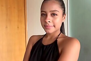 Colombian 18yo Maria Antonia Alzate takes big dick anally