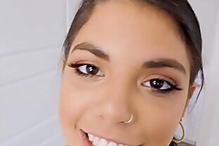 Pervert Brother Masturbates Into Hot Stepsis Gina Valentina's Panties