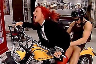 Horny Biker