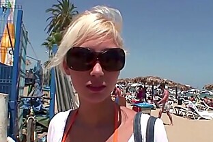 Anal slut Cristal Moranti looking for a party in Ibiza