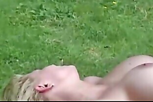 Cheated wife and slutty blonde hard catfigting outdoor