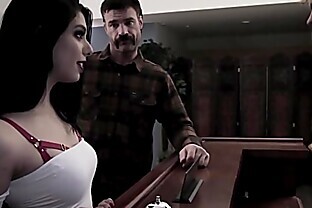 PURE TABOO Teen Double Creampied in Motel