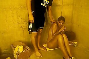 Today I'm his dirty basement slave
