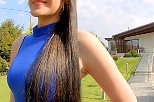 Ass Traffic brunette bends over and gets fucked in the ass