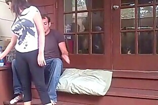 Fucking Fun On The Outside Porch