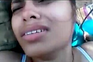 Young Bhavi Taking Chance Of Dewar in Jungle
