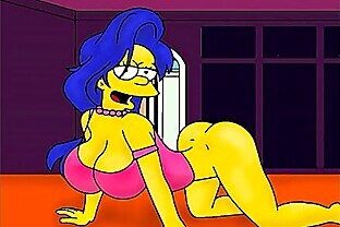 Marge Simpson hentai parody