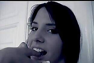 Sexy Colombian brunette solo masturbation