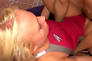 Hot Blonde Fucked in Swimsuit -