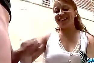 Mexicana de pueblo es cogida por extranjero