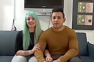 19yo waitress is looking for a chance in porn with her husband