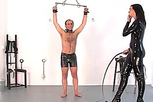 Willing To Please part3 - The Hunteress - FemmeFataleFilms - Brutal Whipping