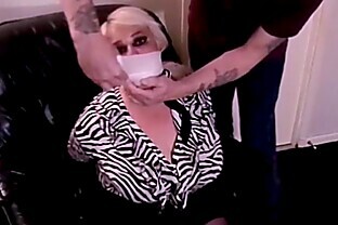 Foam and wrap gag.