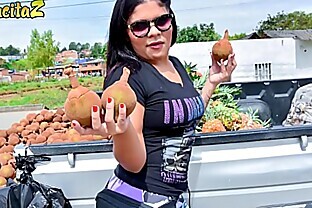 MAMACITAZ - Latina Teen Jumps On Cock In Her First Porn Shoot Ever - Vick Valencia