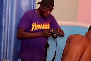 While Fucking With The African Best Tits Creamie Pussy Her Friend Came Out From The Bathroom And The Camera Man Was Out Of Control And He Was So Desperately To Drop The Camera And Fucked
