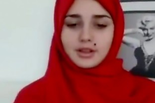 Arab teen goes nude