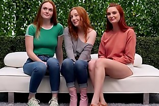 3 Redheads and One Lucky Guy