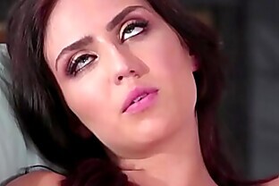 Busty babe licked by lesbian neighbor