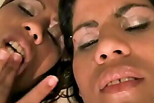 Brazilian twins masturbate side by side