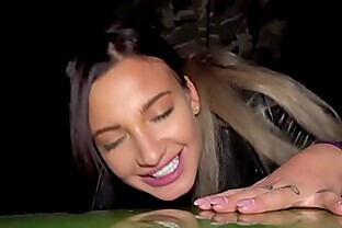 Public Agent Sexy tattooed horny minx night time fuck and facial 11 min